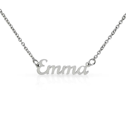 Custom Name Necklace-Made in USA