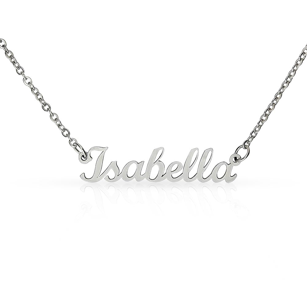 Custom Name Necklace-Made in USA