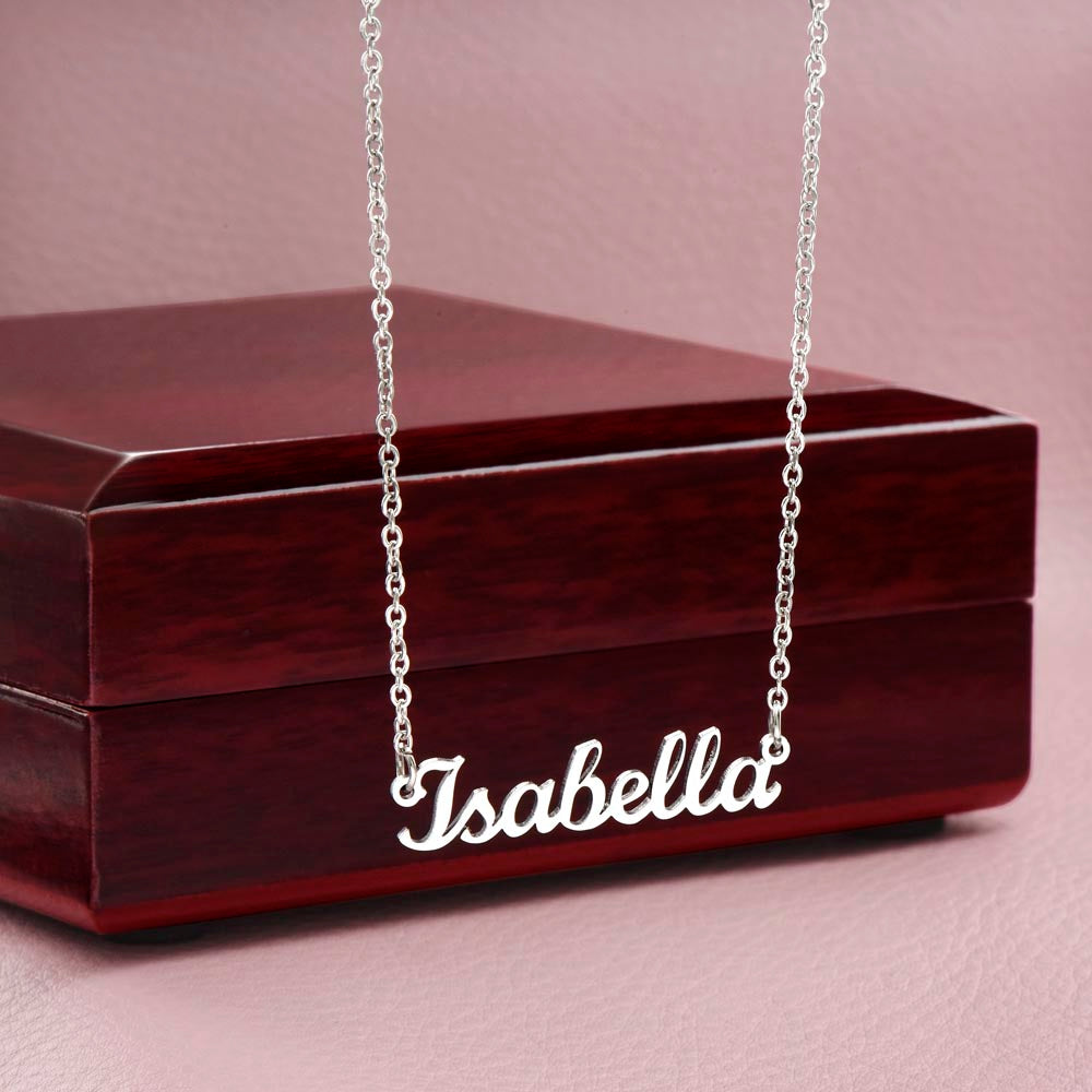 Custom Name Necklace-Made in USA