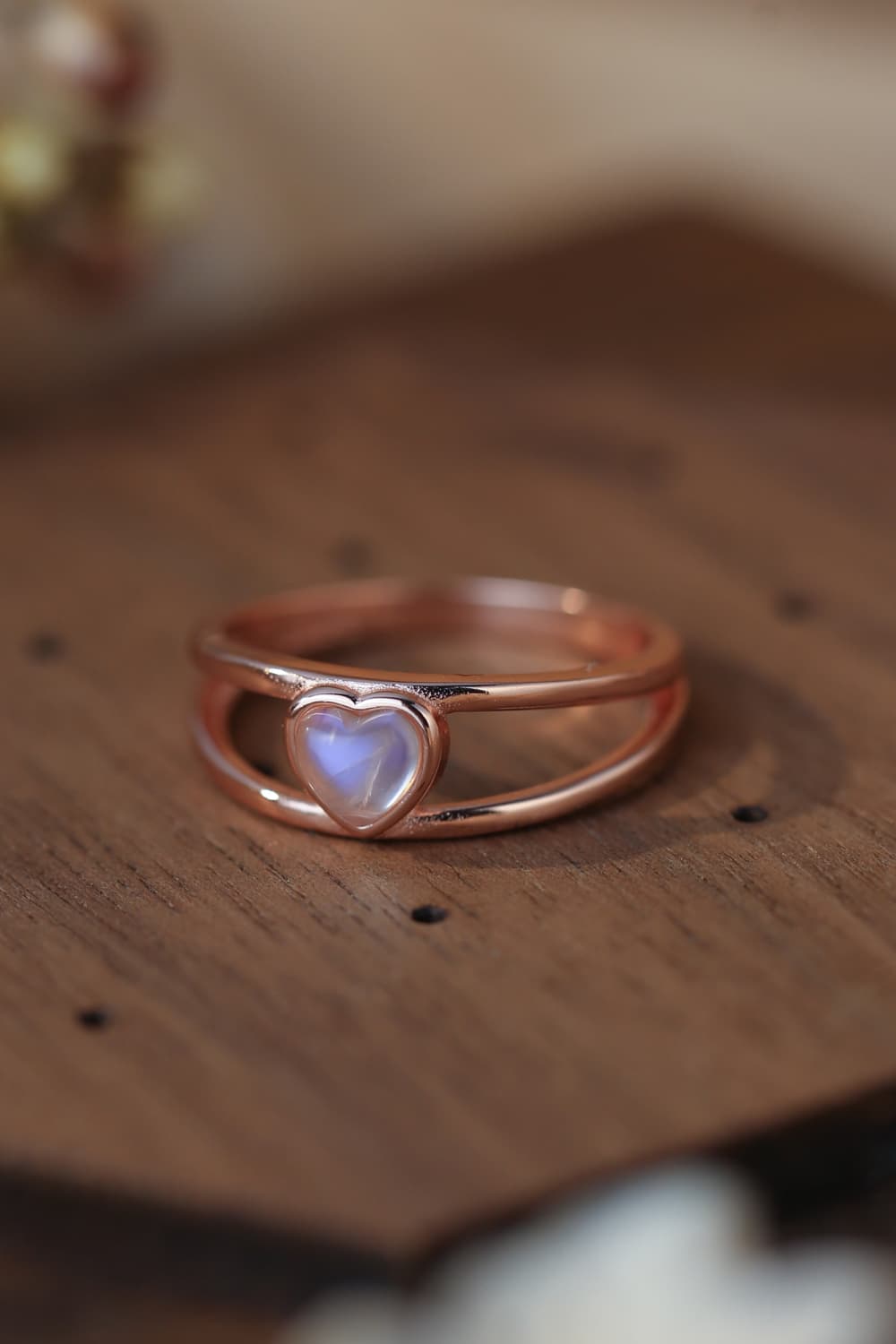 Heart's Essence Moonstone Sterling Ring - ZISK Shop  