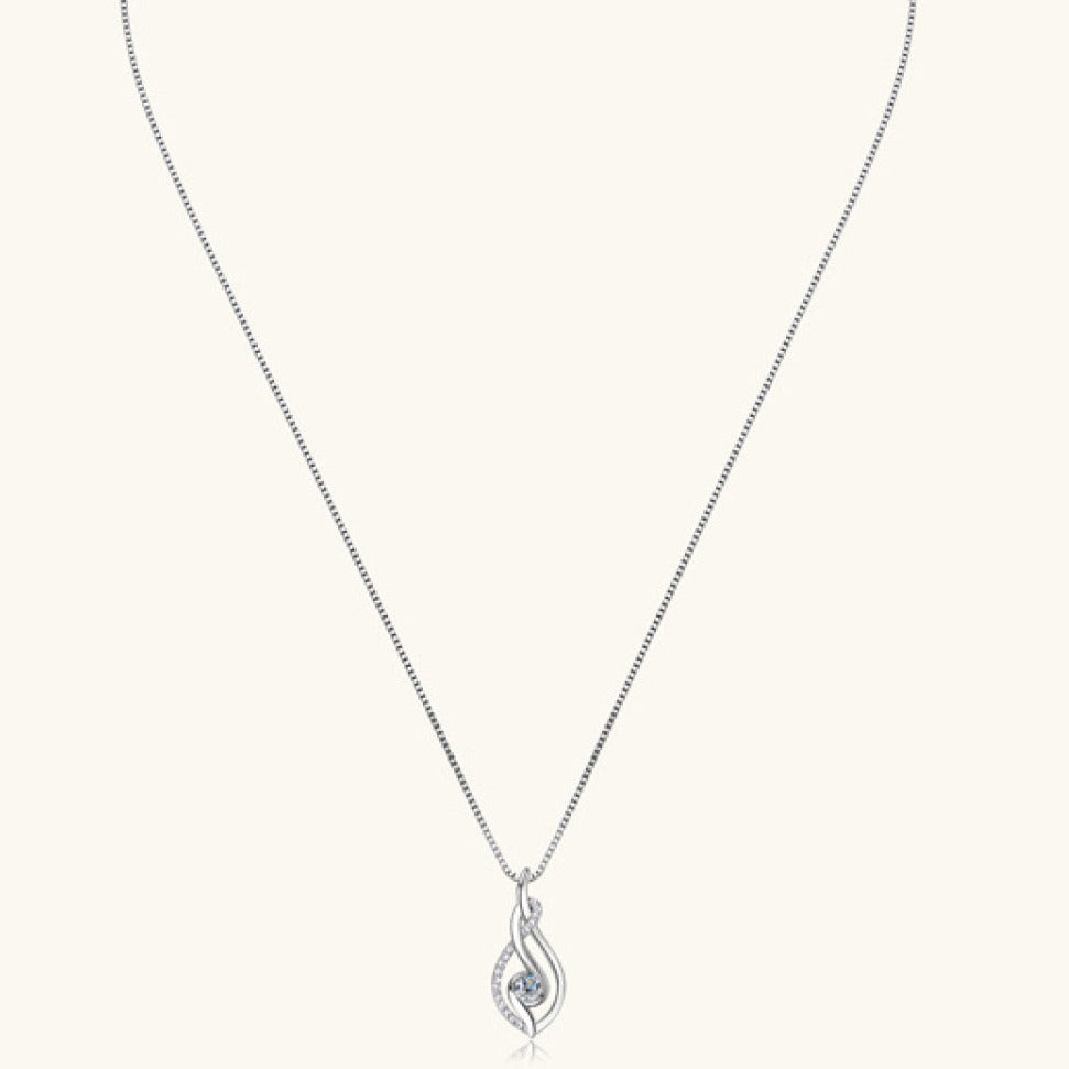 Moissanite Sterling Luminescence Necklace - ZISK Shop  