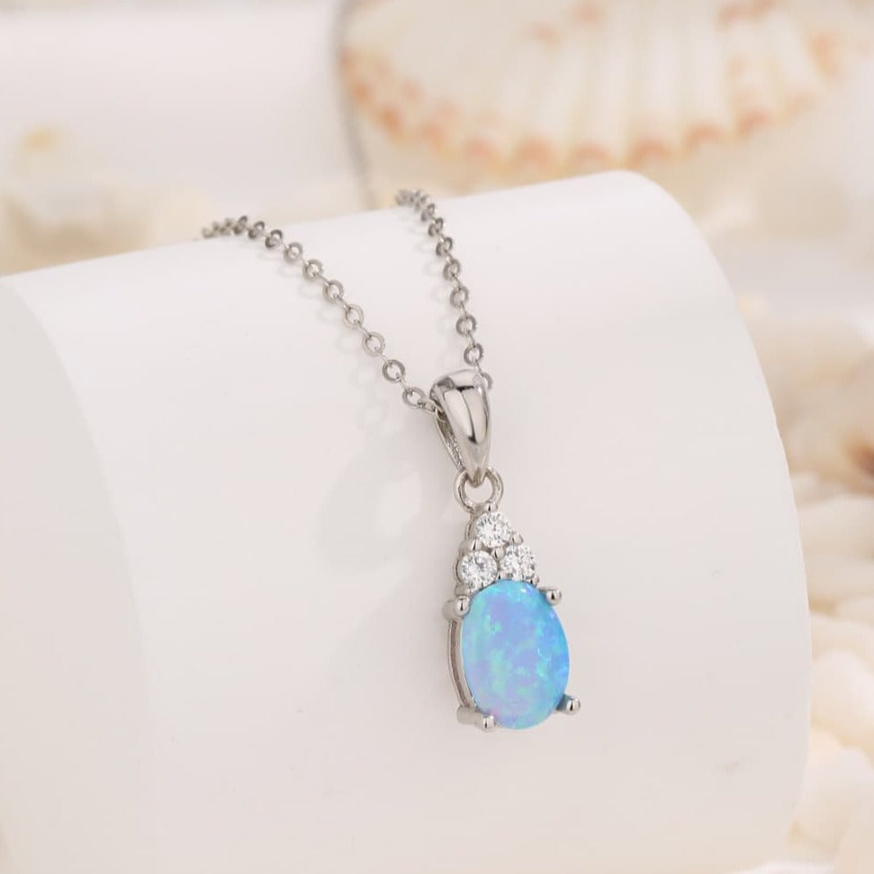 Opal Zen Medallion Necklace - ZISK Shop  