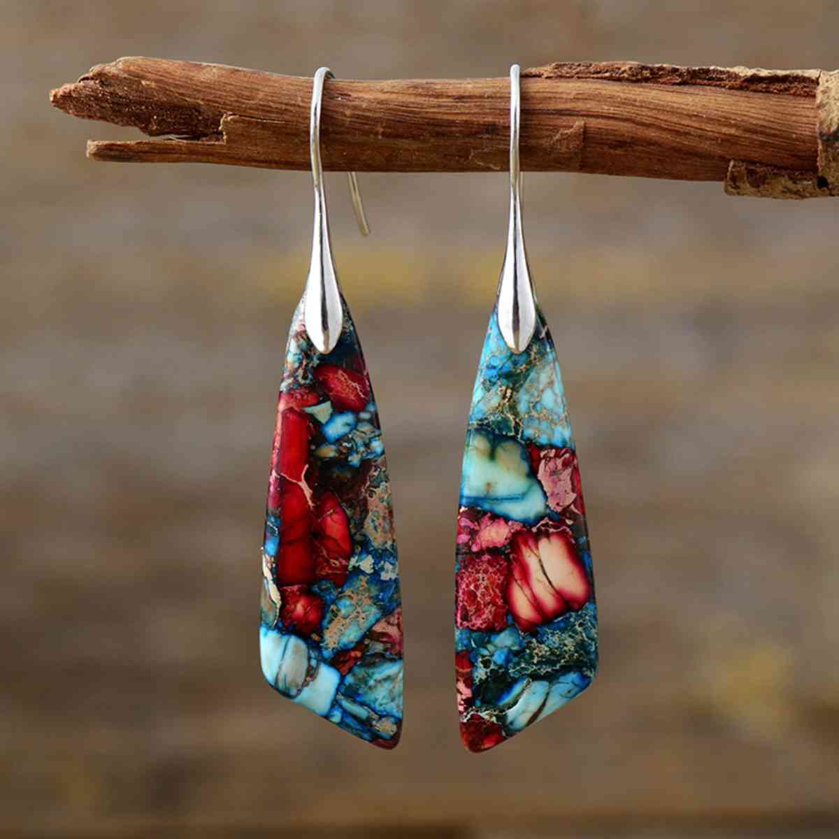 Geometrical Shape Dangle Earrings - ZISK Shop  